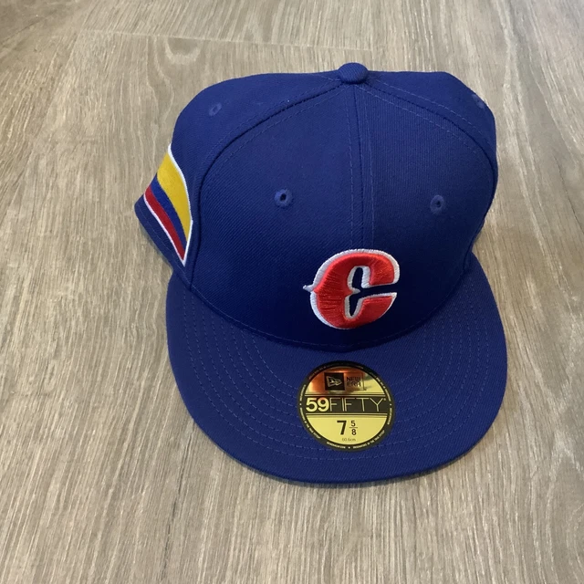 NEW ERA COLOMBIA World Baseball Classic 2023 Hat 59FIFTY Hat Size 7 5/