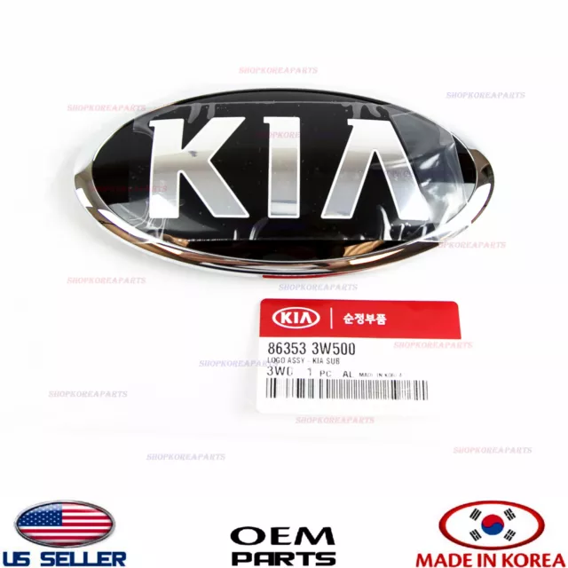 GENUINE Front Grille KIA Logo Emblem Badge for 2014-2023 Kia Rio  863201W100⭐⭐⭐⭐⭐