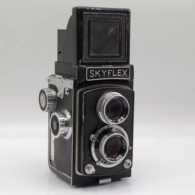 Vintage Skyflex 6x6 120 Film TLR Camera - Tri-Lauser 8cm 80mm F3.5 Twin Lenses