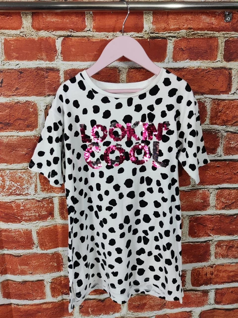 T-Shirt Ragazze Pacchetto Età 5-6 Anni 100% Next Twin Set Leggings Dalmation 116Cm 2