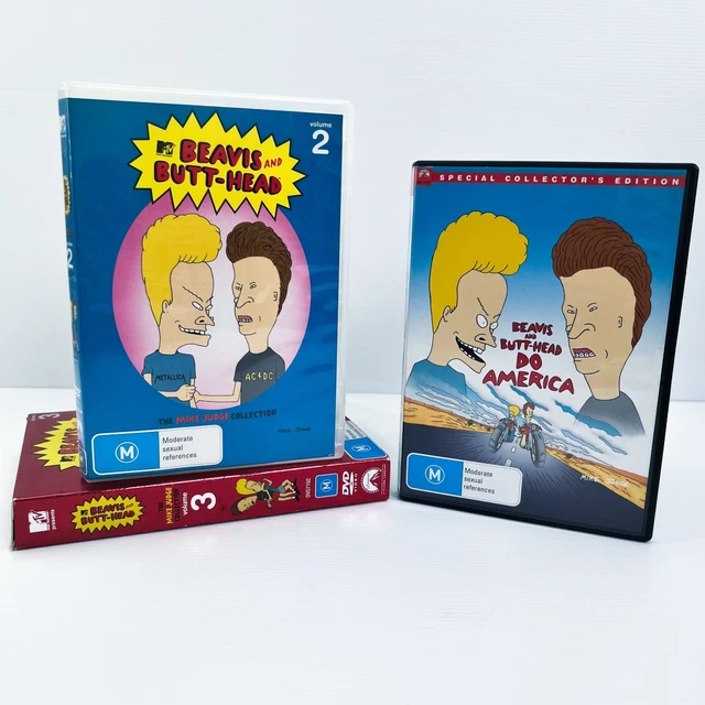 BEAVIS AND BUTTHEAD - The Mike Judge Collection Vol 2 - 3 (DVD 1993) Do ...