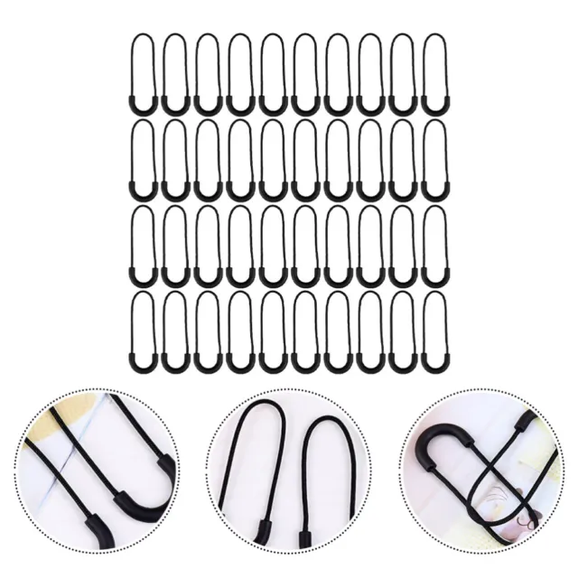50/100Sets Zipper Stopper For 3# 5# 8# 10# Metal Zippers Tape Zip Bottom  Retainer Zips Insertion Repair Kit Sewing Accessories