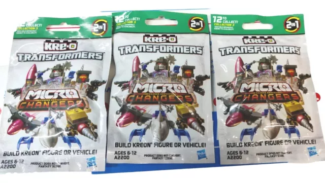 Hasbro 2 in 1 KRE-O Transformers Micro Changers blind bag 2015 NIP Collection 3