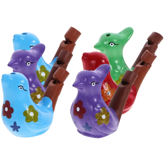 12 Pcs Ceramic Whistle Vacation Gifts Christmas Favor Crafts
