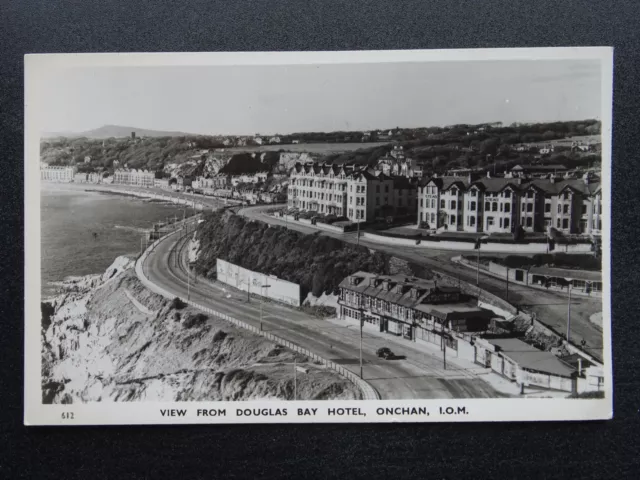 Isle of Man ONCHAN & DOUGLAS BAY HOTEL c1950s RP Postcard by Ranscombe bros