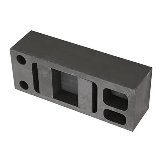 Lingotto Argento Stampo Fusione Metalli Per Colata Di Grafite - Foto 11