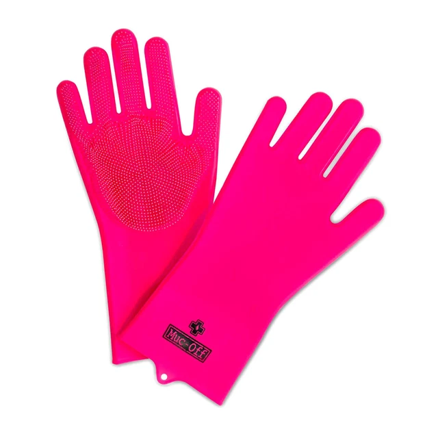 Muc-Off Guanti Per La Pulizia Impermeabili In Silicone - Taglia S