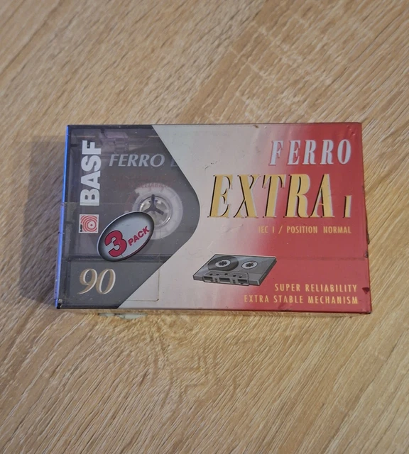 K7 CASSETTE AUDIO Vierge NEUF BASF Chrome Extra II 60 Mn - LH-E 1 Sous Blister EUR 8,00 - FR