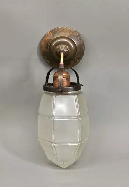 9168022-d Antique Ceiling Lamp / Plafoniere Art Nouveau 11x31cm