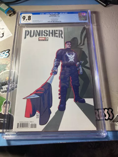 Punisher # 1 (2022, Marvel) CGC 9.8