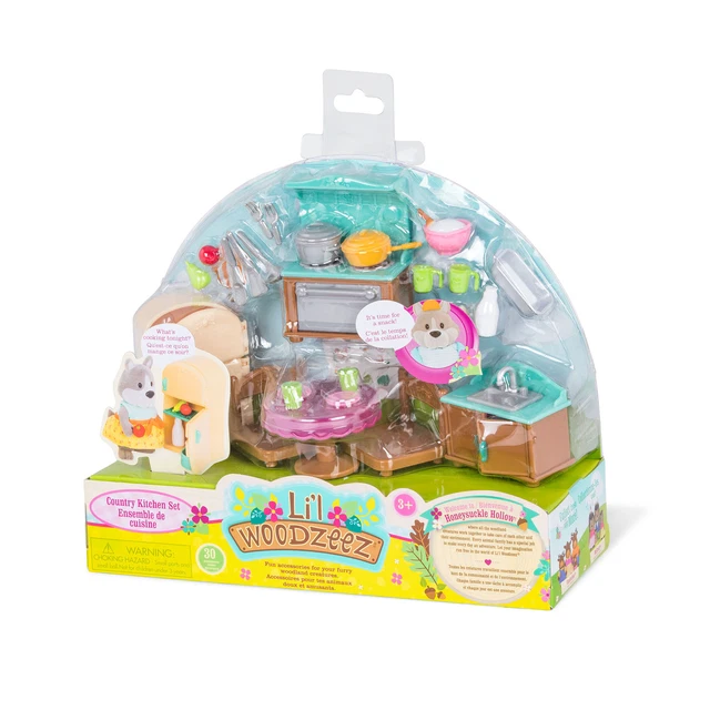 Li'L Woodzeez Pays Cuisine Set