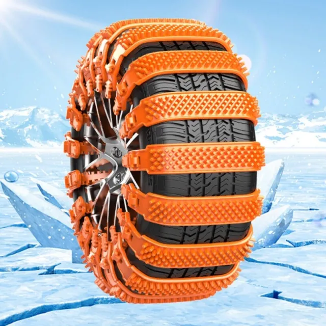 8Pcs Anti-skid Snow Mud Winter Wheel Tires Cable Chains For Car Universal Tyre