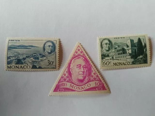 Briefmarken - Timbre - Briefmarke - Monaco - 1946 ** (B 218)