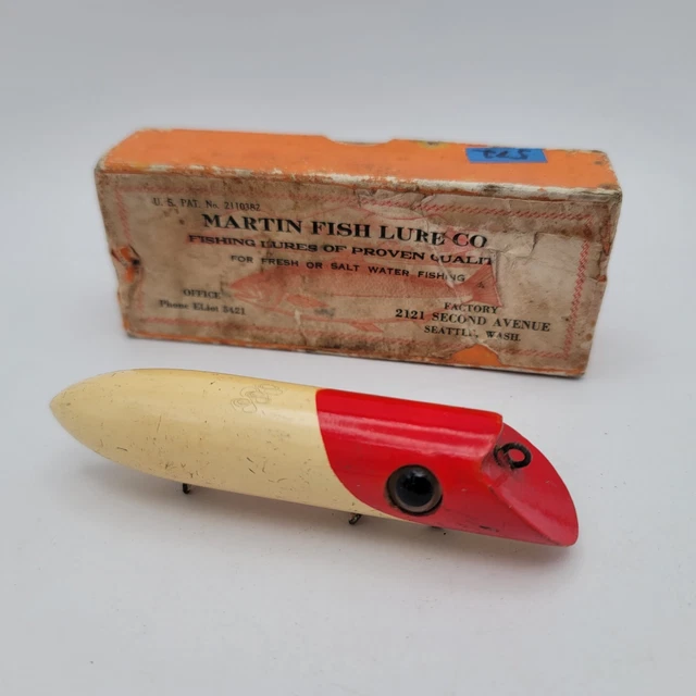 Vintage Martin Fishing Lure FOR SALE! - PicClick Vintage Martin Fishing Lure FOR SALE! - PicClick