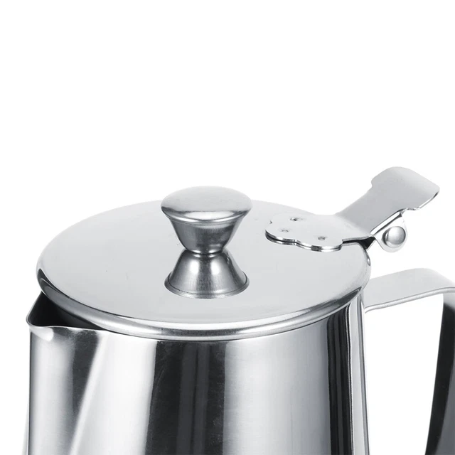 Brocca Per Latte 90ml In Acciaio Inox: Perfetta Per Schiumare E Versare Con Stile - 2