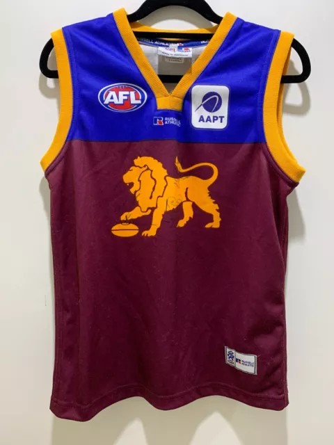 Brisbane Lions Jersey Player Signed Autographed AFL Guernsey 2003-2006 AAPT Logo