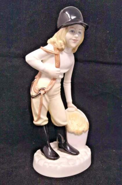 Vintage Coalport Bone China "Feeding Time" Figure Modeled by Pauline Shone