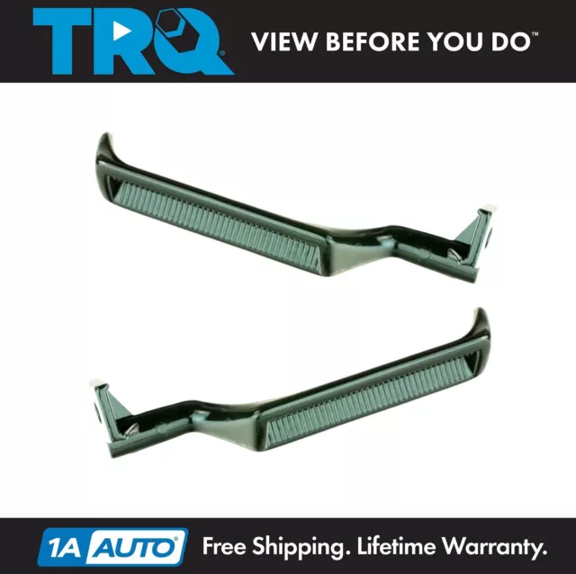 TRQ Door Handle Black Metal Inner Set for Ford Bronco F150 F250 F350 F800 F53