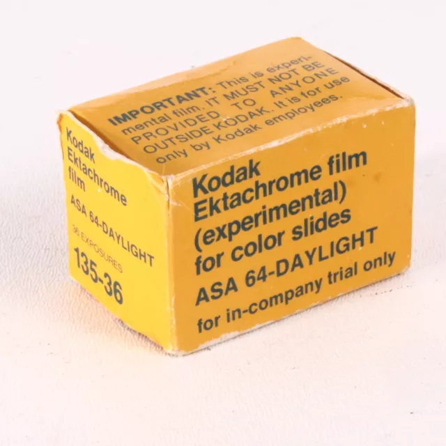 ^ Experimental Kodak Ektachrome 64 Slide Film 36exp [Expired 1974][Grant Haist]