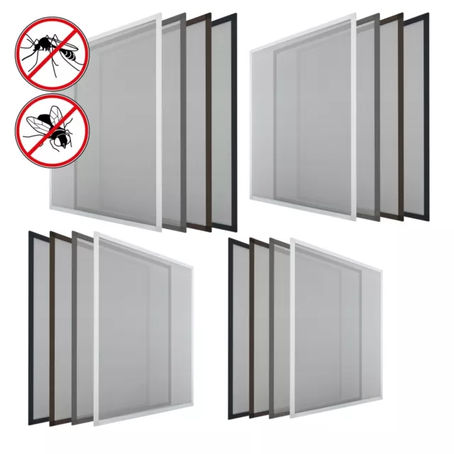 Mosquiteras ventanas u puertas soporte aluminio tela magnética auto adhesiva 2