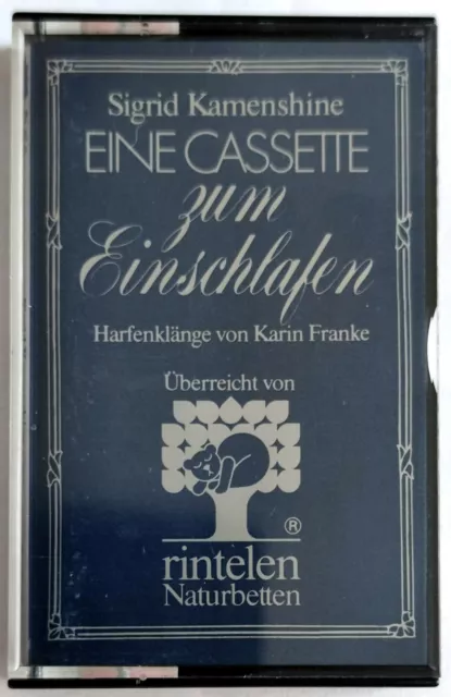 Werbe-Musikkassette --- Rintelen Naturbetten (1986) Einschlafhilfe, gebraucht