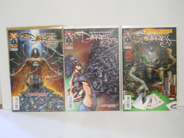 Lot of 3 Comic Books The Darkness Top Cow Image Comics 15, 16, 17 Lot#16