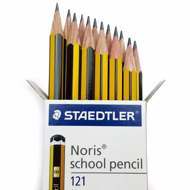 Staedtler Noris School Pencils 121 - Boxed - In Grades HB/B/2B/H/2H