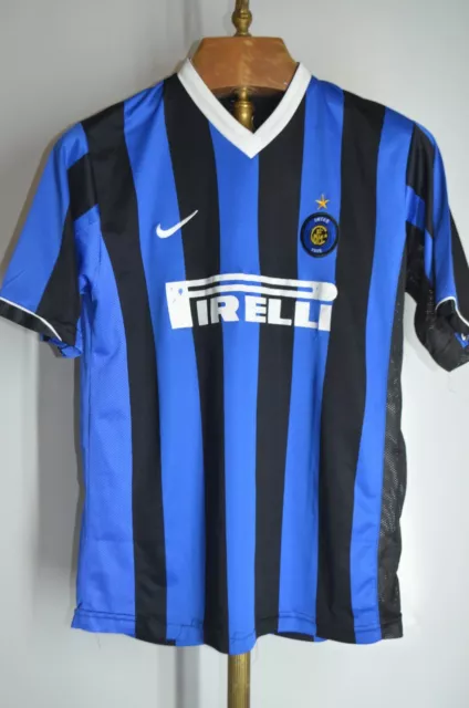 Ancien Maillot De Foot Inter De Milan Adriano N°10 Pirelli