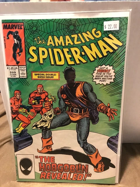 Amazing Spider-Man # 289 1st Appearance of Jason Macendale Hobgoblin Marvel 1987