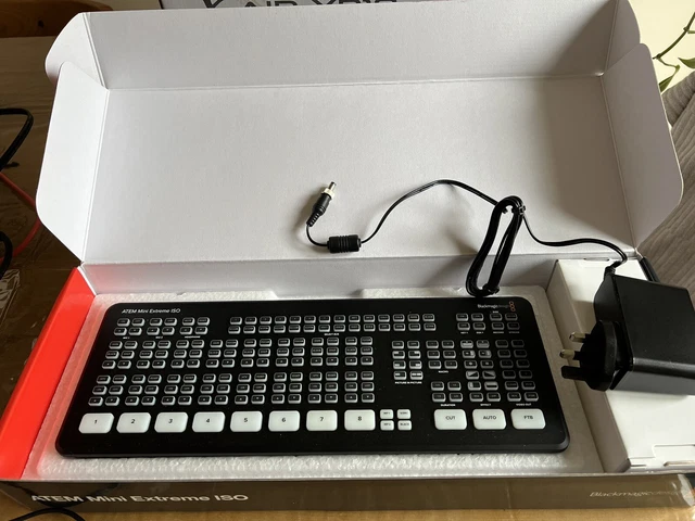 Mini Extreme Box BLACKMAGIC ATEM MINI Extreme ISO - Used, Excellent Condition - In ...
