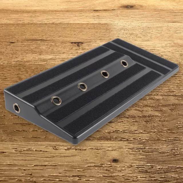 Guitar Effects Pedal Board Plastic Guitar Pedalboard (Size1 Full Black) AU