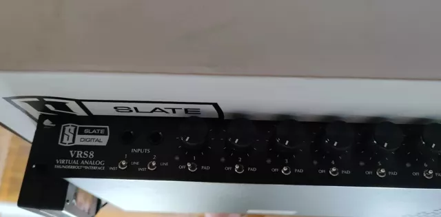 Slate Digital VRS8 Thunderbolt Audiointerface 8Ultra Linear Mikrofon-Preamps