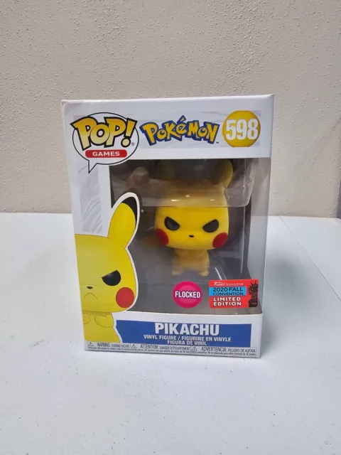 Funko Pop! Vinyl: Pokémon - Pikachu (Flocked) - Target New York Comic Con...
