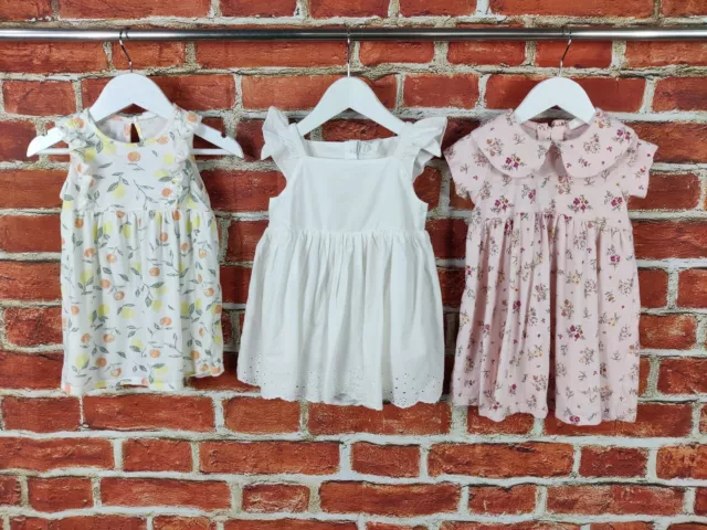 Baby Girls Bundle Age 12-18 Months H&M Next Summer Dress Infant Set Party 86Cm