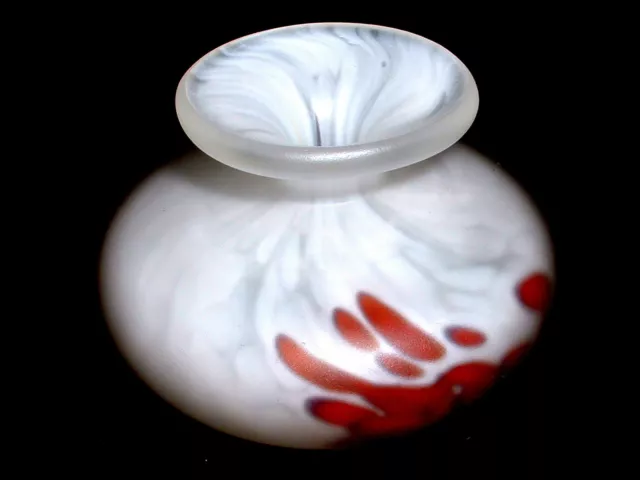 Mdina Malta  Miniatur Vase mit Label Höhe 6 cm