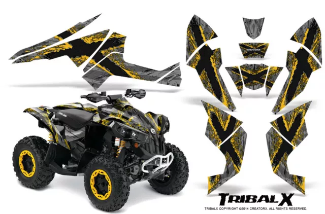 Can-Am Renegade Graphics Kit by CreatorX Decals Stickers TRIBALX YS