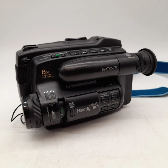 SONY CCD-F375E CAMERA Vidéo 8 complet Boxed « Hors Service » Officielle Handycam EUR 79,95 - FR