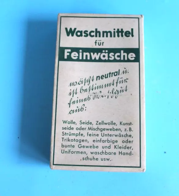 Original altes Waschmittel für Feinwäsche vor 1945 FEWA Werke Chemnitz