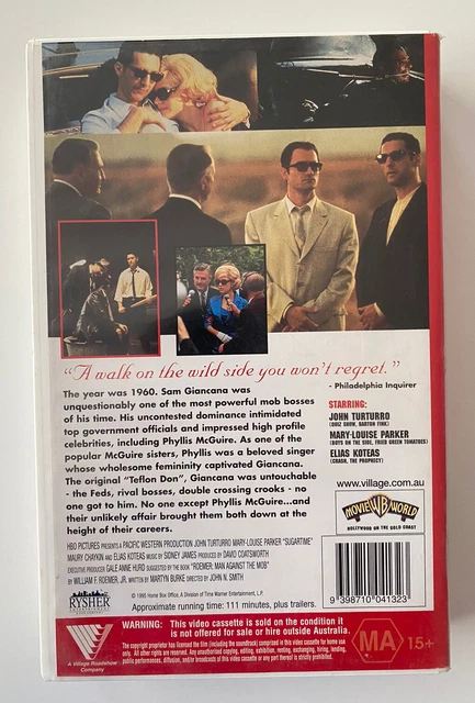 SUGARTIME [VHS] ROADSHOW Video Big Box Ex-Rental Tape 1995 TV Movie ...