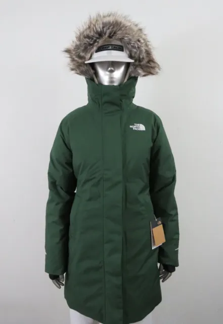 NWT Womens The North Face Arctic Parka Down Waterproof Warm Winter Jacket - Pine