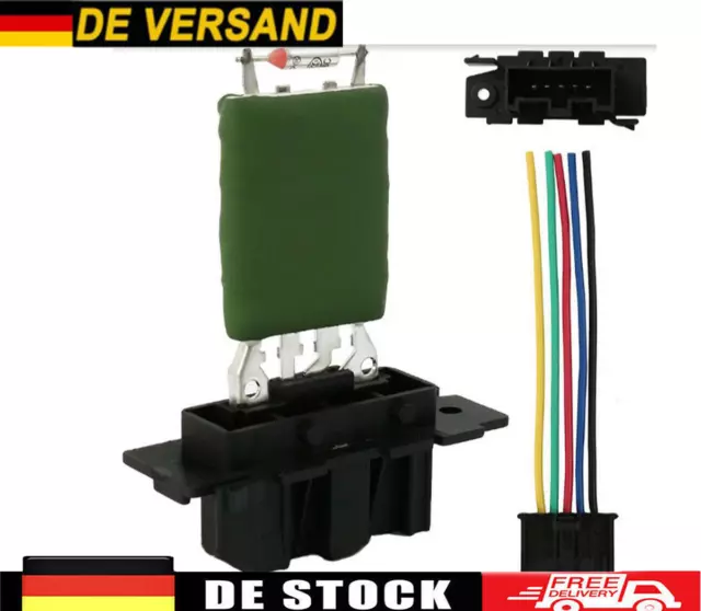 Widerstand + Kabelbaum 95508692 Für Vauxhall Coras D/Fiat Grande Punto/Fiat Qubo