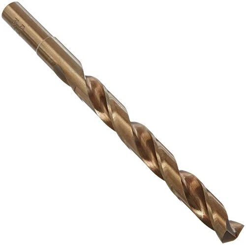 Drill America - DWDCO43/64 43/64" Reduced Shank Cobalt Drill Bit with 1/2" Sh...