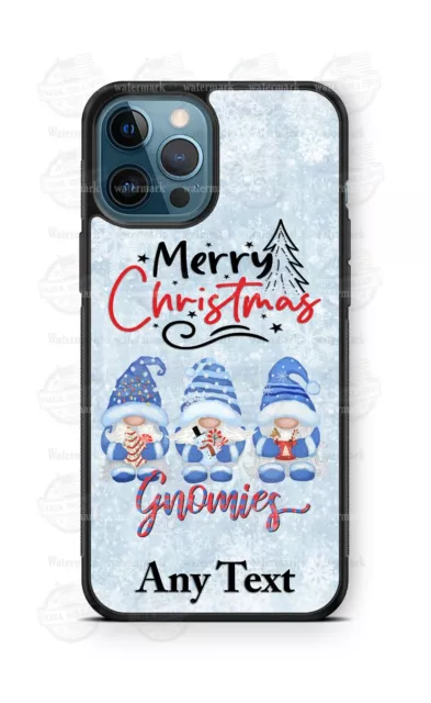 Christmas Snowman Gnome Personalized Phone Case For iPhone 13 Samsung Google