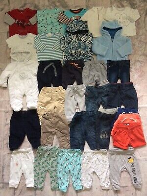 Baby Boys vestiti Bundle 3-6 mesi successivo TU etc carrozzina Tuta T-shirt Jeans Ecc.