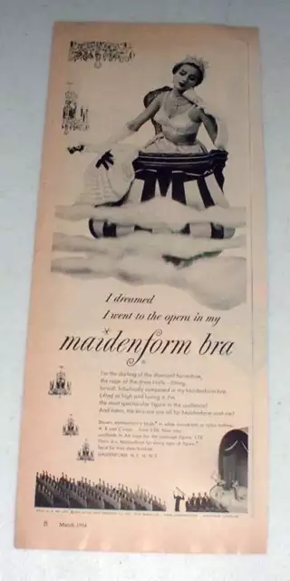 1951 women's Maidenform bra I dreamed I was a toreador vintage