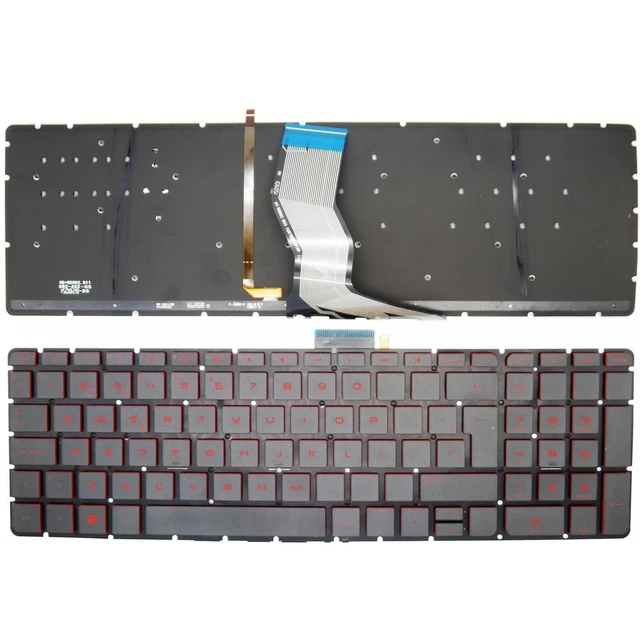Clavier AZERTY Français Pour HP Pavilion 15-EH3004NF, EH3016NF, EH3026NF - Neuf Avec Rétroéclairage