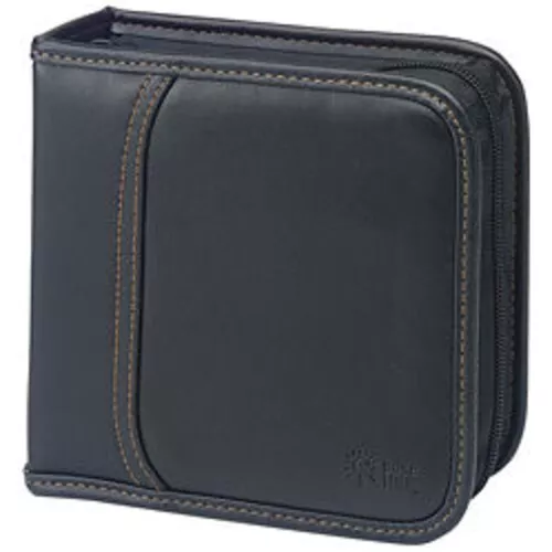Case Logic KSW-32 Koskin CD Wallet-Holds 32 Discs - Notes - Faux Leather (Black)