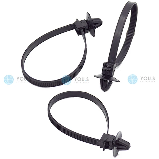 10 Pièce You.S Original Clips Avec Serre-Câbles Moteur pour Opel Citroen Peugeot