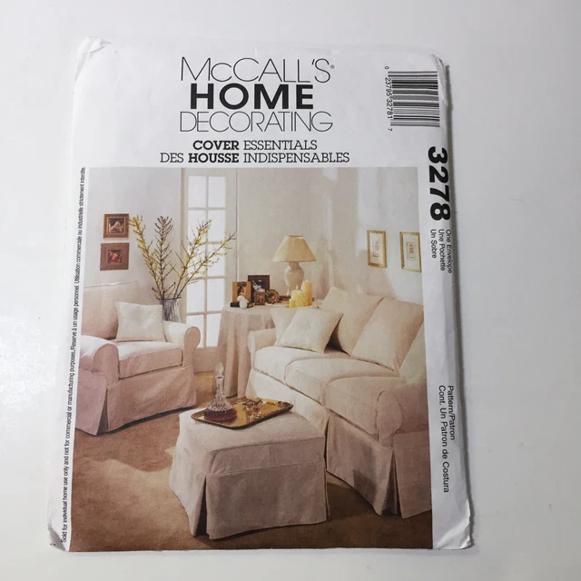 McCall's 8661 Home Decorating Pillow Essentials