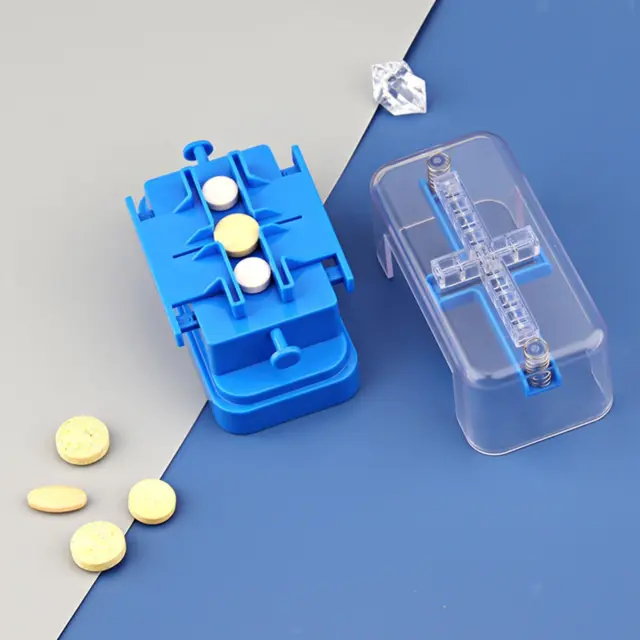1/4 1/2 Multiple Pill Splitter Pill Cutter Fractionnement Comprimé Diviseur